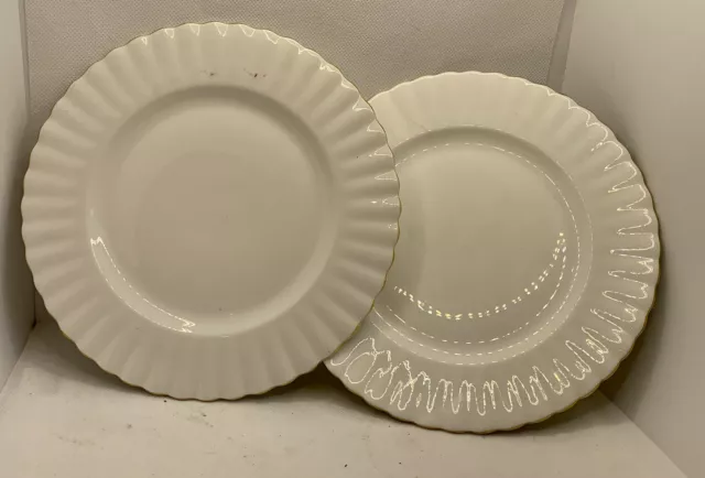 2 Royal Albert Bone China Val D’or Side Plates