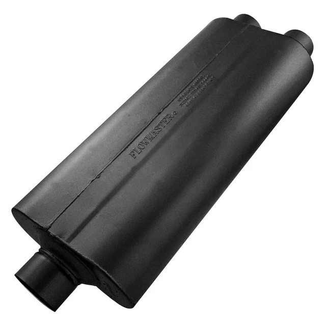 Flowmaster 70 Series Muffler - 3.00 Center In / 2.50 Dual Out - Mild Sound