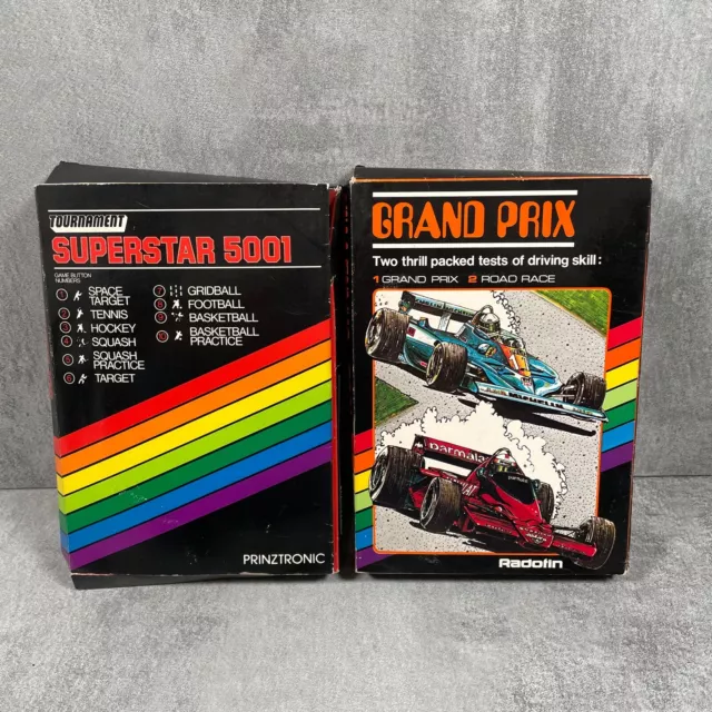 VINTAGE PRINZTRONIC MICRO Superstar 5001 Radofin Grand Prix Games