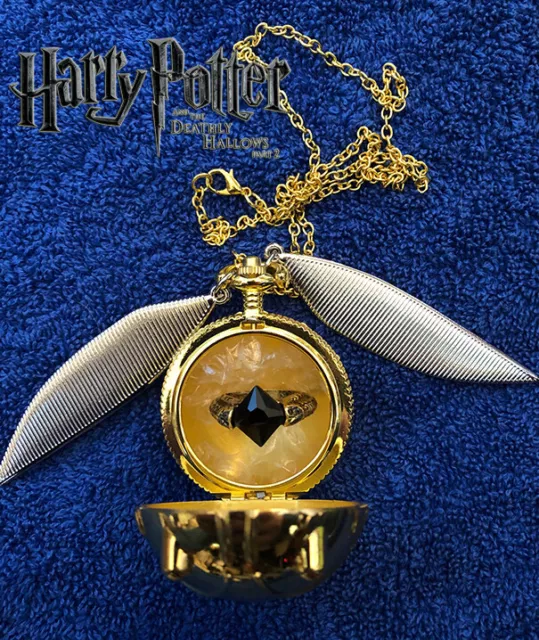 Opening Golden Snitch & Resurrection Stone Ring, Harry Potter Wizarding World HP
