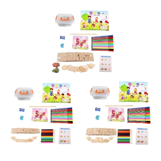 Int!rend Pochoir Peinture - Lot de 26 Dessin Enfant et Adulte