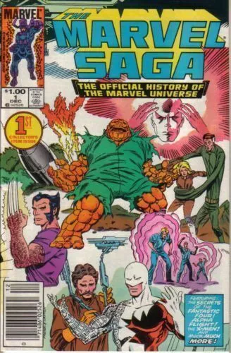 Marvel Saga #1 (1985) in 9.4 Near Mint