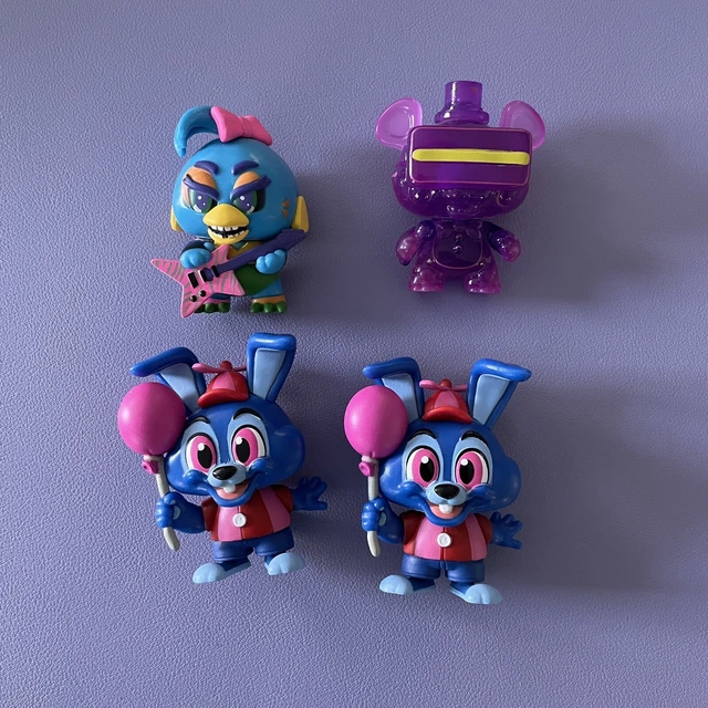 FNAF Five Nights At Freddy’s Mystery Minis 4x Chica Freddy Bonnie