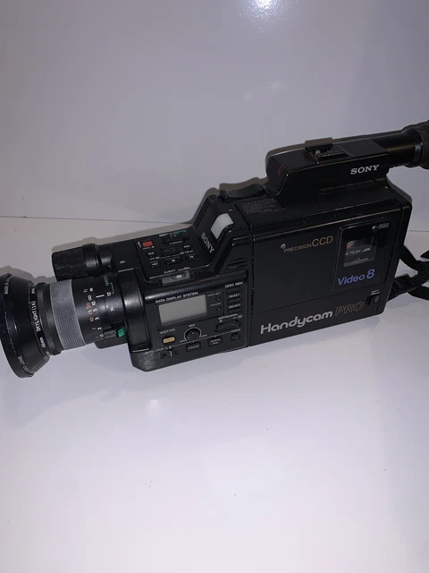 Vieille Caméra Sony CCD-V110 - Enregistreur Vidéo Professionnel Vintage