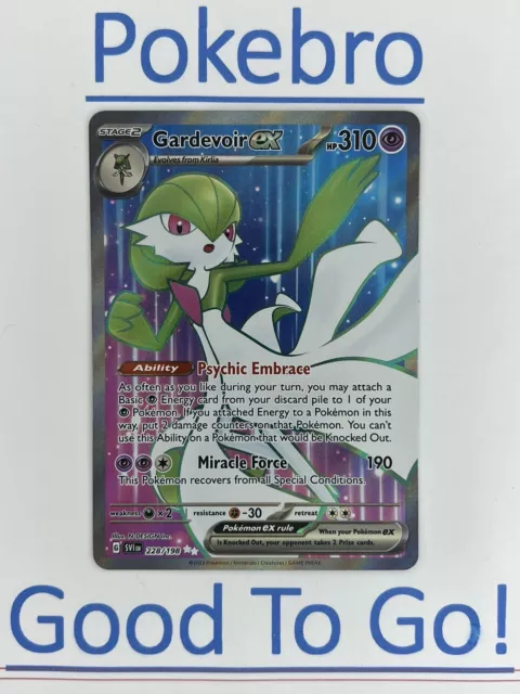 Pokemon TCG - Gardevoir EX - 228/198 Scarlet & Violet Secret Full