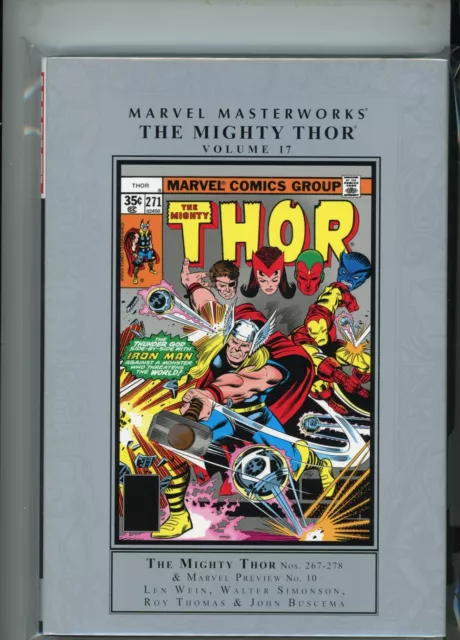 Marvel Masterworks The Mighty Thor Vol 17 Nm 9.6 Hardcover Thomas Buscema Work