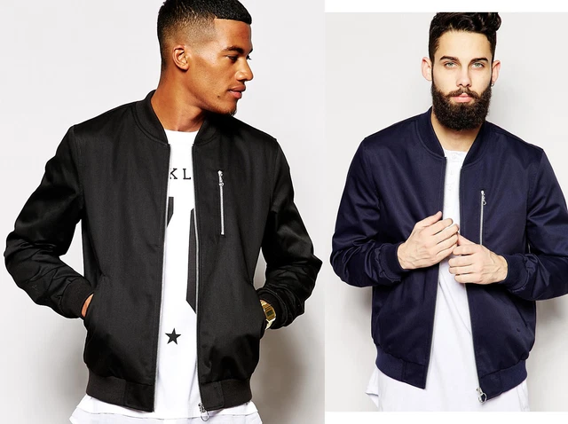 Giacca Harrington Classica Retro - Fodera Tartan, Chiusura A Bottoni, Stile Britannico - Foto 3