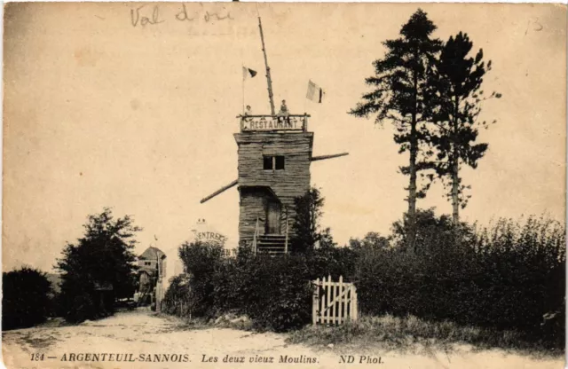 CPA SILVER - SANOIS - Les deux vieux Moulins (519283)