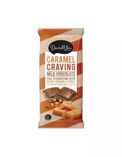 Darrell Lea Caramel Block 180g x 15