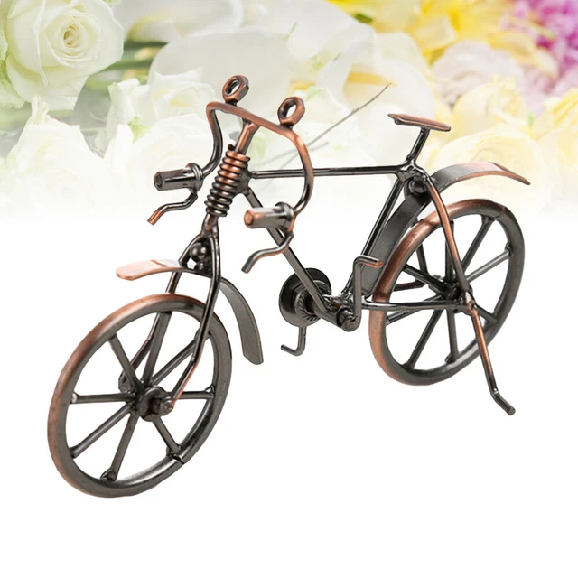 Mini Bicicletta Da Corsa In Metallo – Modello Retrò, Collezionismo, Decorazione