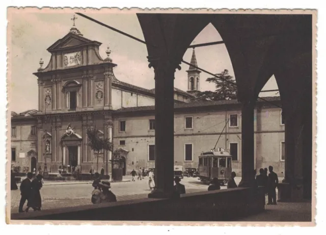 Cartolina Viaggiata Firenze Piazza San Marco Animata Tram