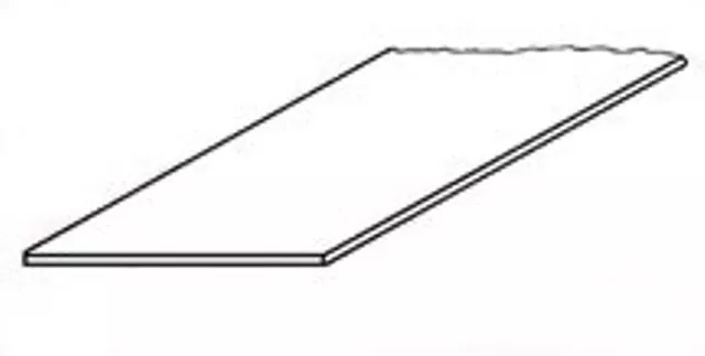 Plastruct Polyester Copoly SSC-106 (91253) 2 x 1.5mm X 175mm x300mm Klar Blätter