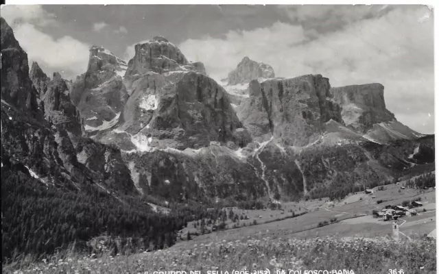 Il Gruppo Del Sella - Da Colfosco-Badia - V1954