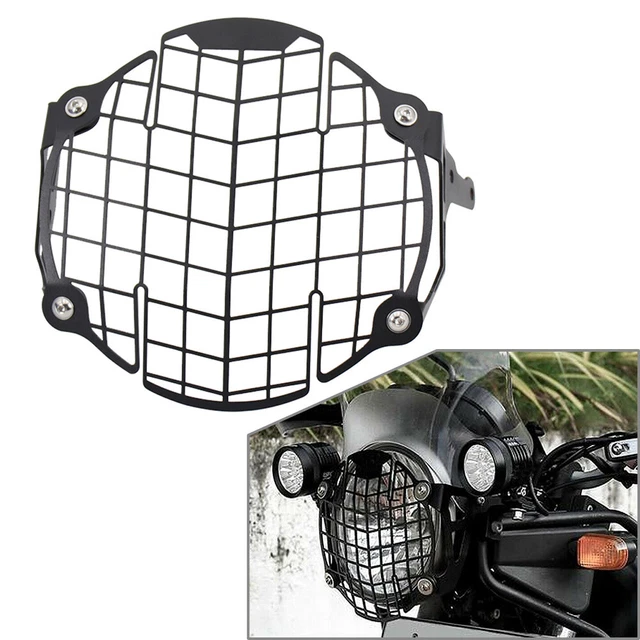 Motorcycle Headlight Guard Grill Protector For Royal Enfield Himalayan 2016-2021