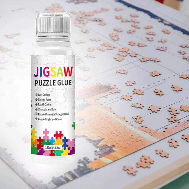 Lifestylemall Puzzle Glue Jigsaw Puzzle Saver Glue for 500 1000
