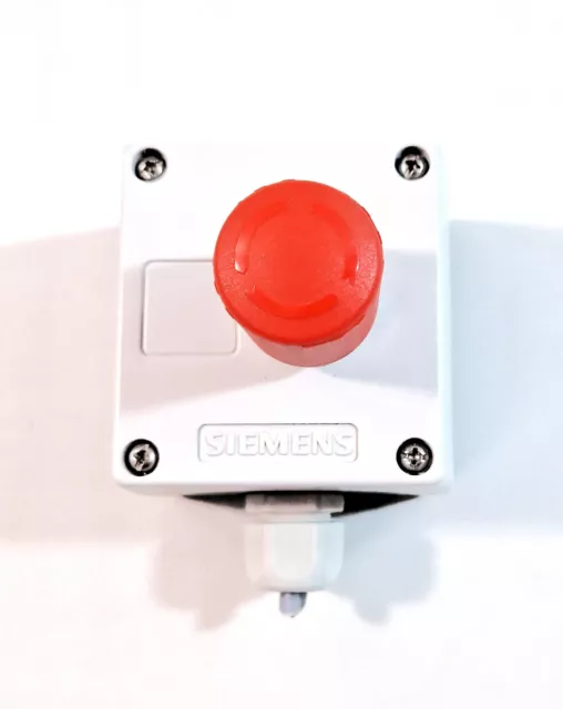 Siemens 3SB3 Boîtier pour Appareil de Commande Avec Urgence Bouton