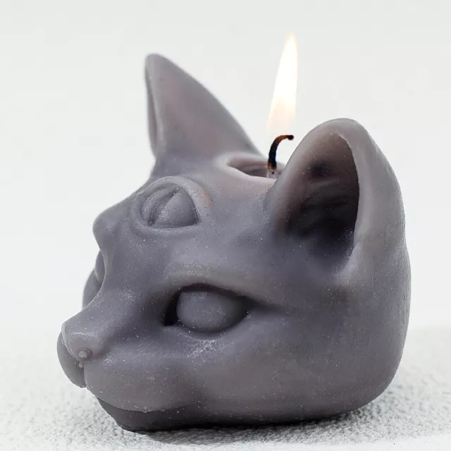 Three Eye Cat Scented Gothic Candles Soy Wax Halloween Creative Aromatherapy