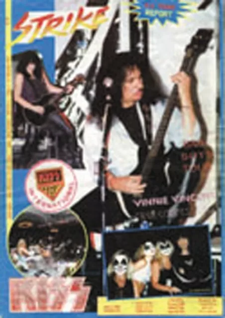 KISS MAGAZINE / FANZINE - STRIKE 38 - 32 pages A4 - ITALY 1995 - M003899