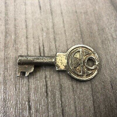 Authentic Vintage Small Key Shaped Mortice Style 3
