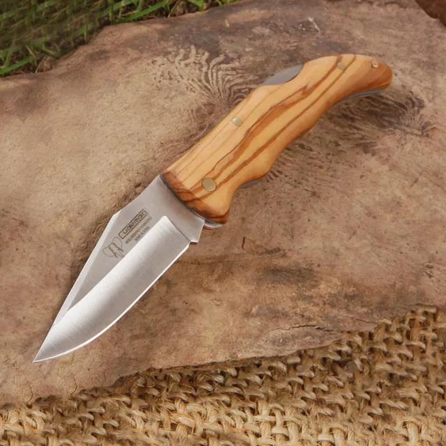 Navaja Cudeman 310L Hoja 8 Cm Acero Mova Madera Olivo Knive Coltello