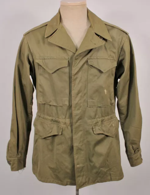 Men's VTG 1950s US Army Korean War M-50 Field Jacket W/ Liner Sz S 50s M-1950