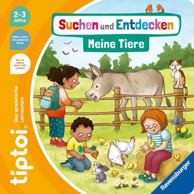 tiptoi® Suchen und Entdecken: Meine Tiere | Sandra Grimm | Buch | 16 S. | 2024