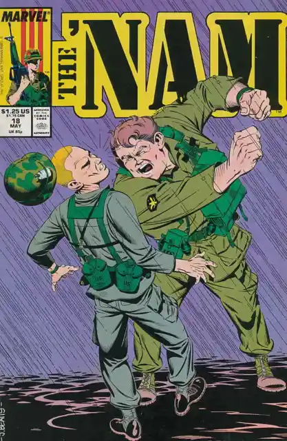 Nam, The #18 FN; Marvel | Vietnam War comic - we combine shipping