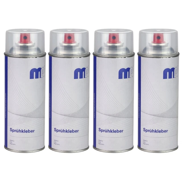 4X Adesivo Spray Colla Spray Resistente Per Tappeto Piastrelle Di Legno 400Ml