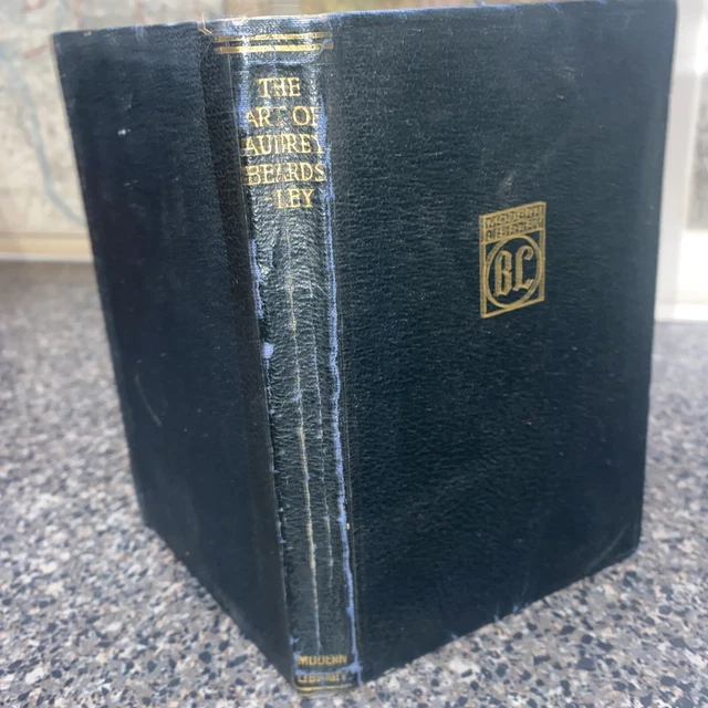 ANTIQUE 1918 THE ART OF AUBREY BEARDSLEY / Modern Library Soft Cover £