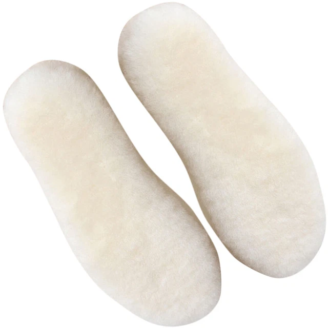 Shoes Inserts Women Fleece Shoe Insoles Wool Insole Wool Boots Miss