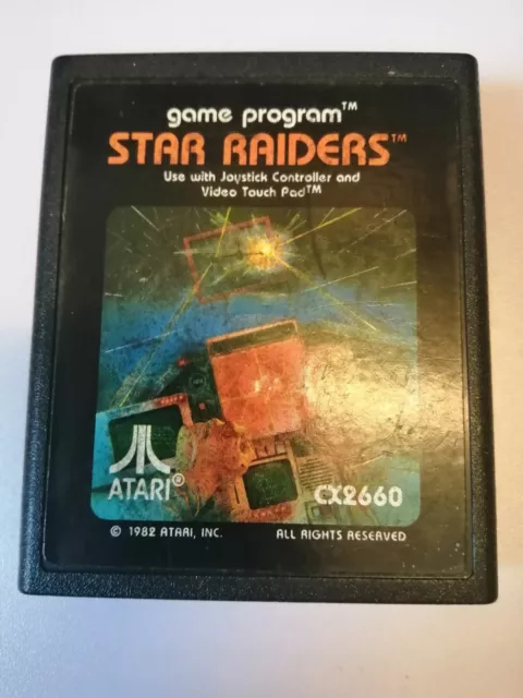 Star Raiders Game - Atari 2600 - Cartridge Only - Tested