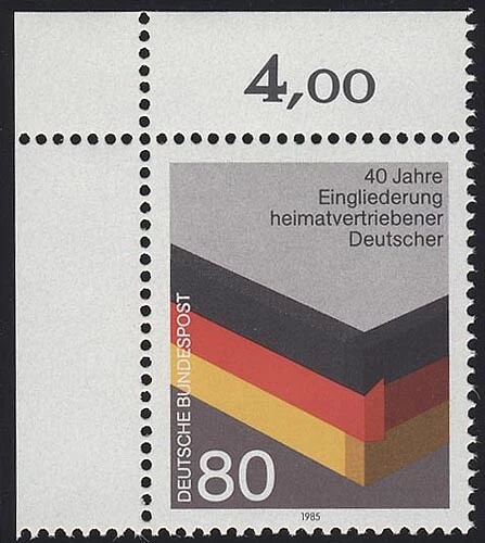1265 Heimatvertriebene ** Ecke o.l.