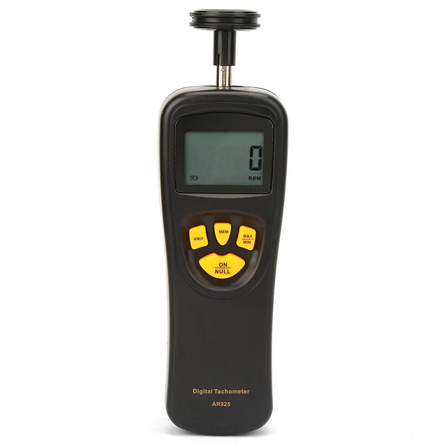 SMART SENSOR digitale toerenteller, 0,5~19999 RPM rotatiemotor snelheidsmeter met LCD-achtergrondverlichting