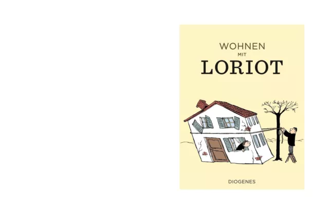 Wohnen mit Loriot | Loriot | Buch | Diogenes Kunstbücher | 128 S. | Deutsch