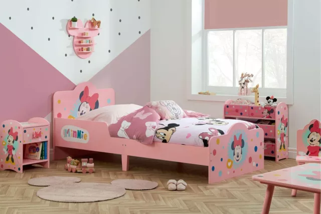 Official Disney Minnie Mouse Single Bed Childrens