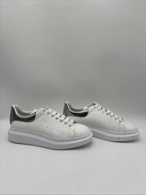 ALEXANDER MCQUEEN OVERSIZED Sneakers White/Silver (553770