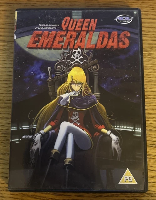 QUEEN EMERALDAS (DVD, 2004) Leiji Matsumoto Rare Anime