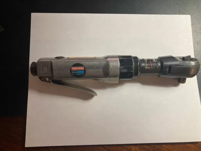 Craftsman Air Drive 3/8" Ratchet Wrench-160 Rpm 90 Psi Maximum Model 19117