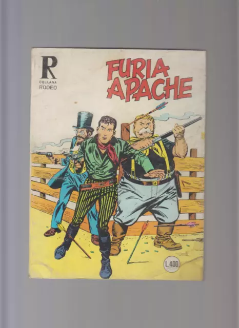 Collana Rodeo n.132 - Furia Apache - Editoriale Cepim 1978