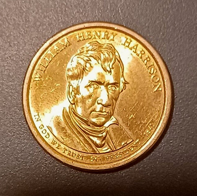 2009-D William Henry Harrison Presidential Dollar 9th President 1841 US Coin
