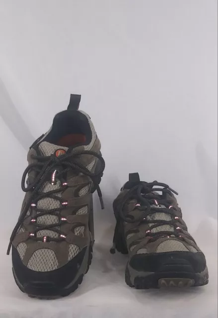 MERRELL MEN'S 9.5 MOAB waterproof Continuum Vibram Hiking shoes $29.00 ...