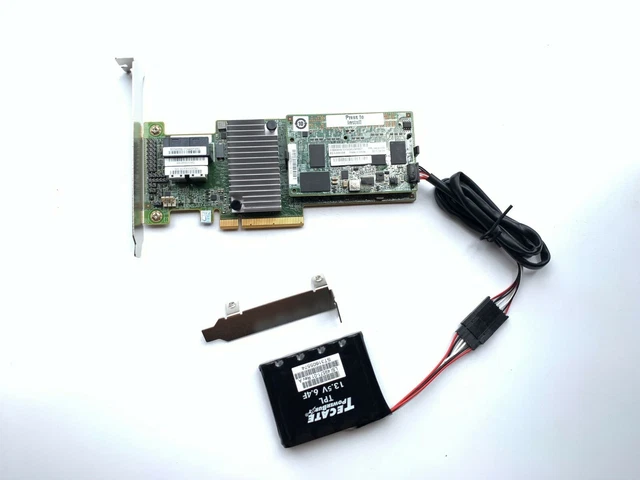 IBM ServeRAID M5015 6Gb/s SAS RAID Controller - 46C8927 W/ BBU, Cables & Backplane