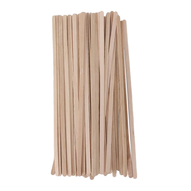 500 pz Mescolatori da caffè monouso comodo stick per caffè cheering legno