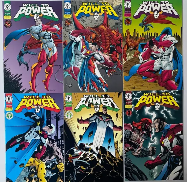 Will To Power 1 To 12 Full  Set - - 1994  Series - Dark Horse