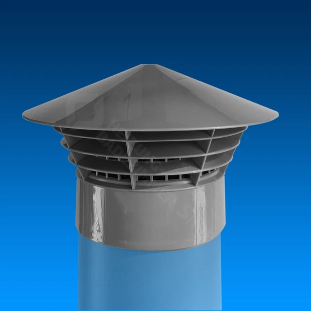 Entlüftungshaube DN50A Tubo Purgador Ventiladores de Techo HT KG Dunsthut
