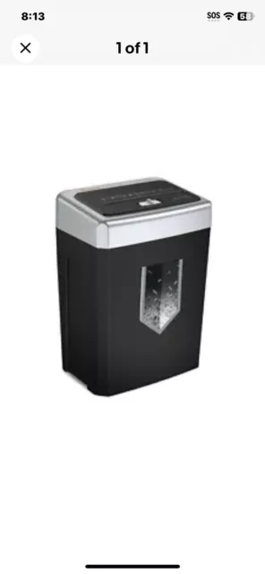 Bonsaii EverShred C169-B 14 Sheet Cross-Cut Heavy Duty Paper Shredder