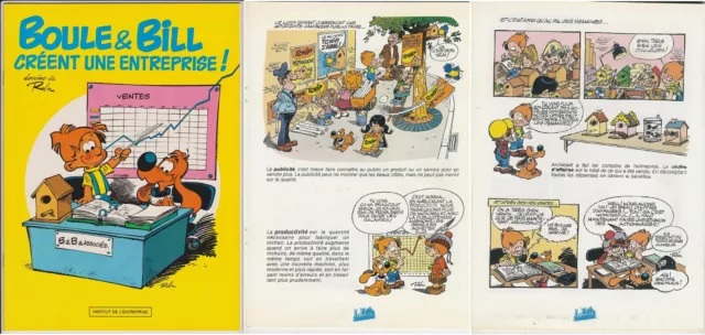 Roba - boule et bill créent une entreprise - 1985 - EO