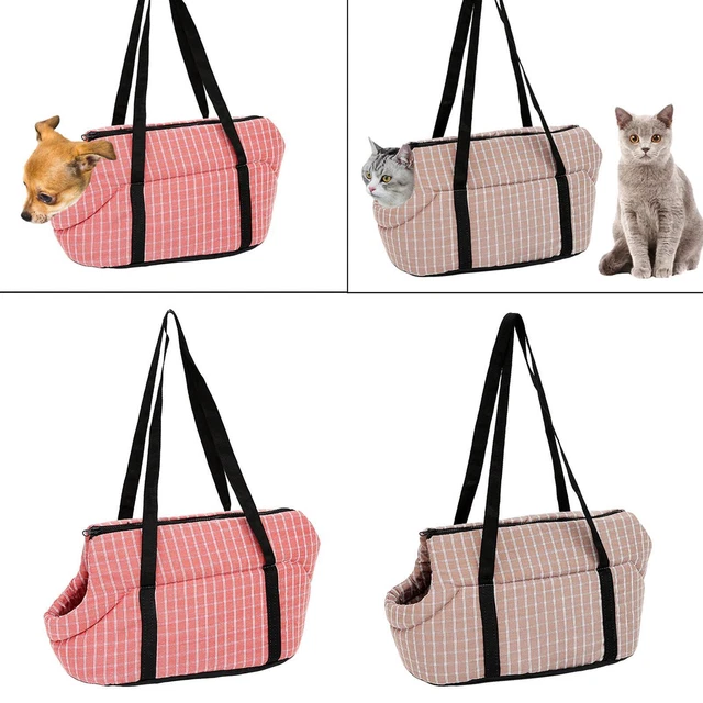 Bolso de hombro Pet Carrier Tote Soft Sided Cat Carrier para gatos y pequeños