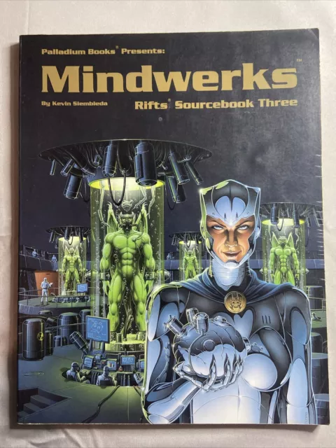 Rifts RPG Sourcebook 3: Mindwerks, Palladium Books by Kevin Siembieda