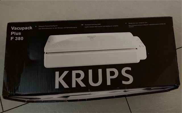 Folienschweißgerät KRUPS Vacupack Plus F 380 in OVP